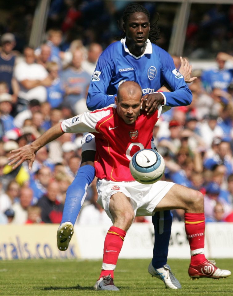  Freddie Ljungberg was a key member of the Arsenal set-up for nearly a decade