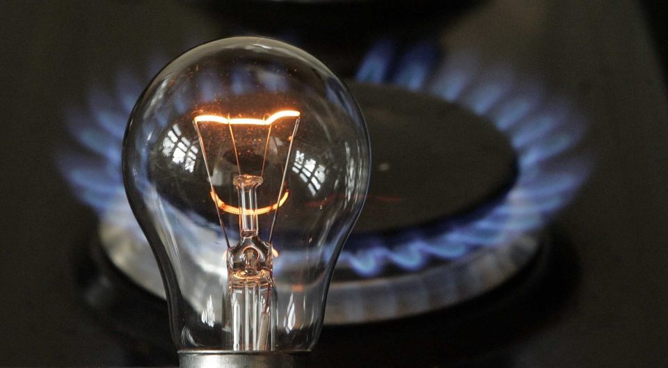 Gas ring and electricity bulb