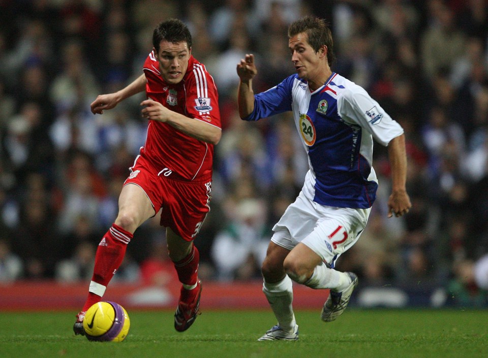 Steve Finnan played for Fulham, Liverpool and Portsmouth in the Premier League