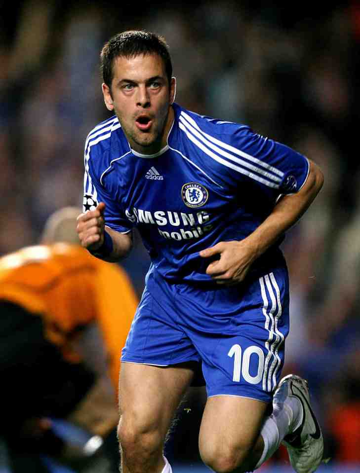 Joe Cole won a hat-trick of Premier League titles during his time at Chelsea