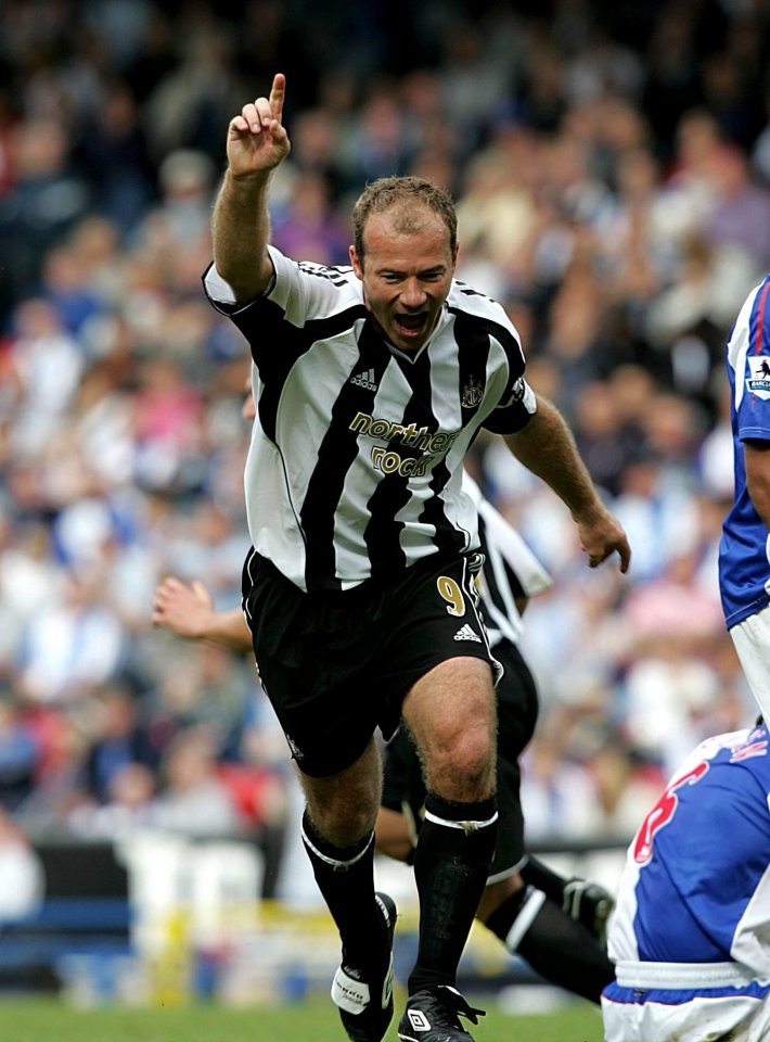 The fans' view is that Townsend's "love" for the club is nothing compared to what Alan Shearer showed The Magpies