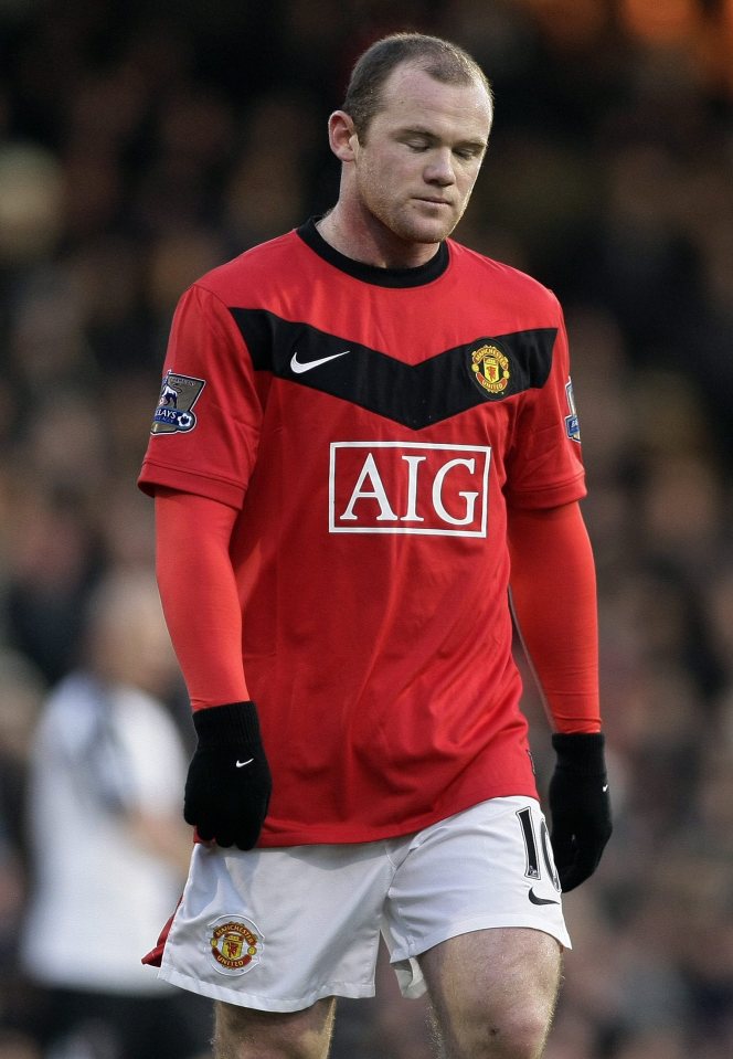 Wayne Rooney was in his pomp but failed to stop United slumping to a heavy loss