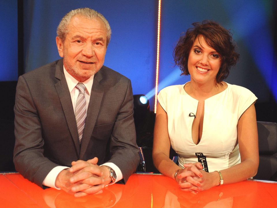  Yasmina Siadatan poses with Lord Alan after her win in 2009