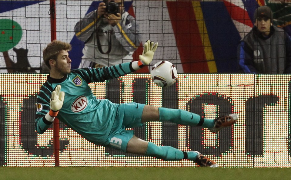  David de Gea kick-started his career at Atletico Madrid