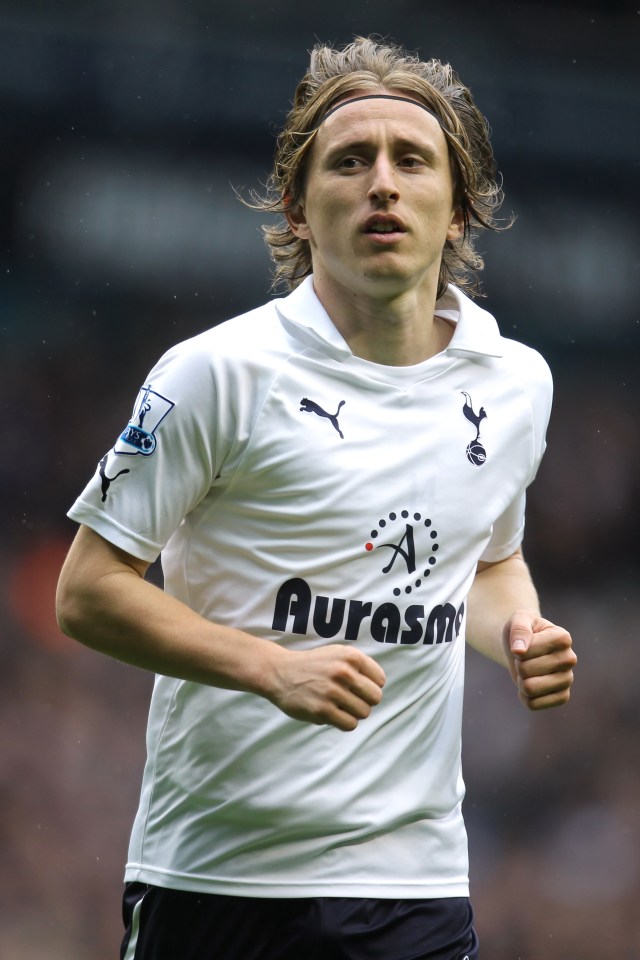 Luka Modric joined Madrid from Tottenham back in 2012