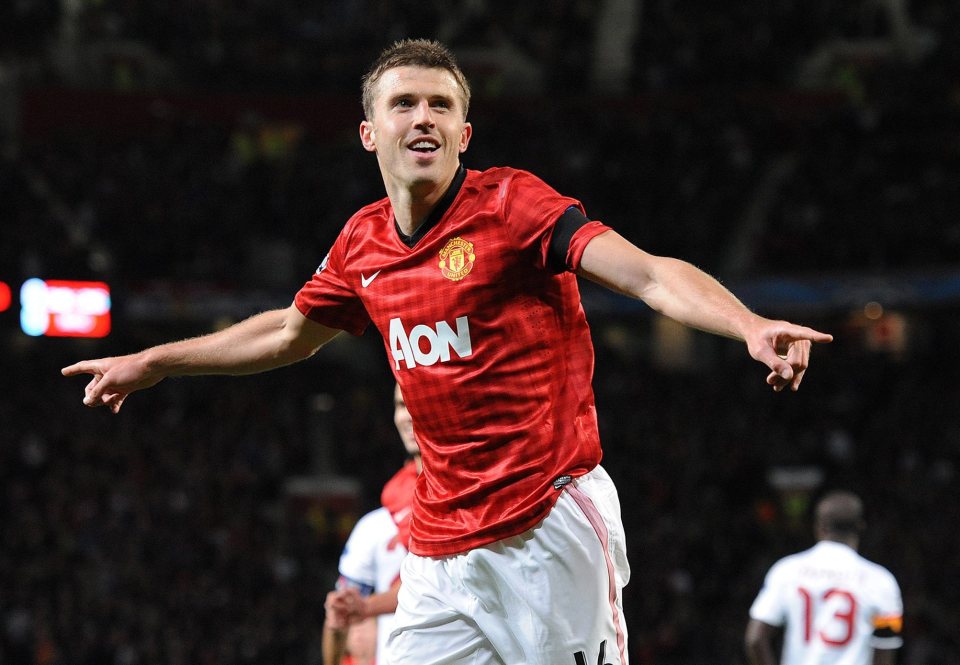 Michael Carrick has won five Premier League crowns at Man United