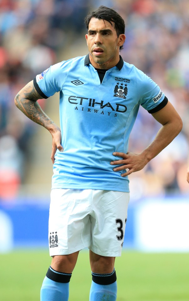  Carlos Tevez bounced back at Manchester City under Roberto Mancini