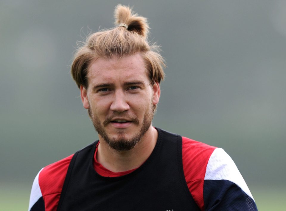 Nicklas Bendner once sported a ponytail/man-bun during his Arsenal days