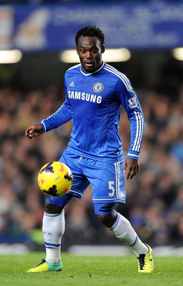 Michael Essien was part of an incredible midfield trio during his Chelsea days