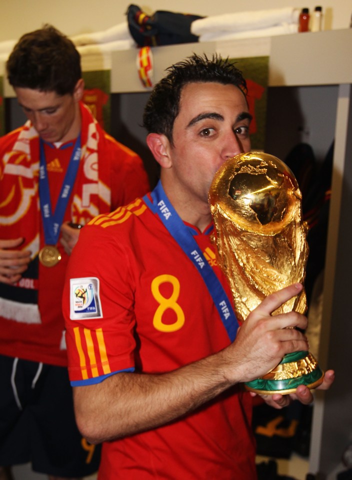 The Spaniard added a FIFA World Cup winner's medal to his collection in 2010 