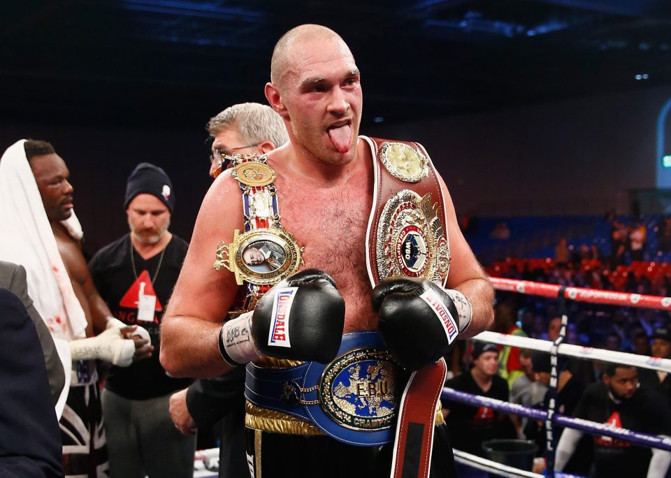 Tyson Fury has called time on his boxing career 