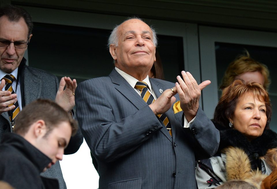 Hull City owner Assem Allam appears to have convinced Phelan to sign on