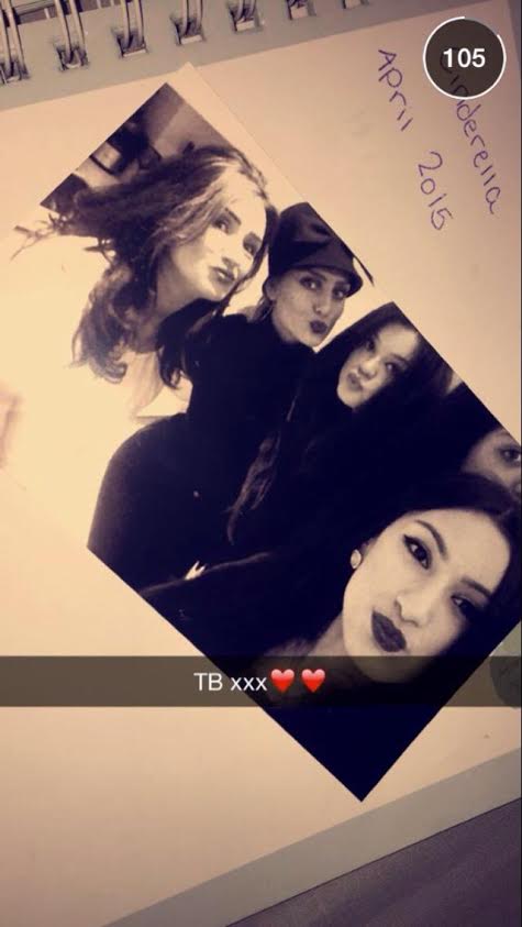 Perrie was good friends with Zayn's sisters Waliyha, Doniya and Safaa