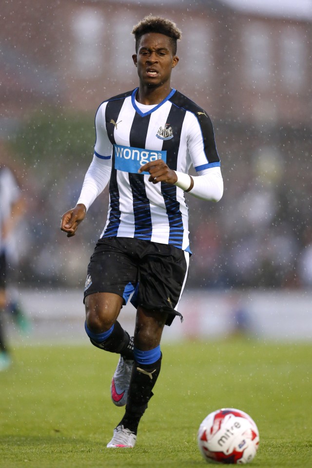 In action . . . Rolando Aarons was released on police after alleged brawl