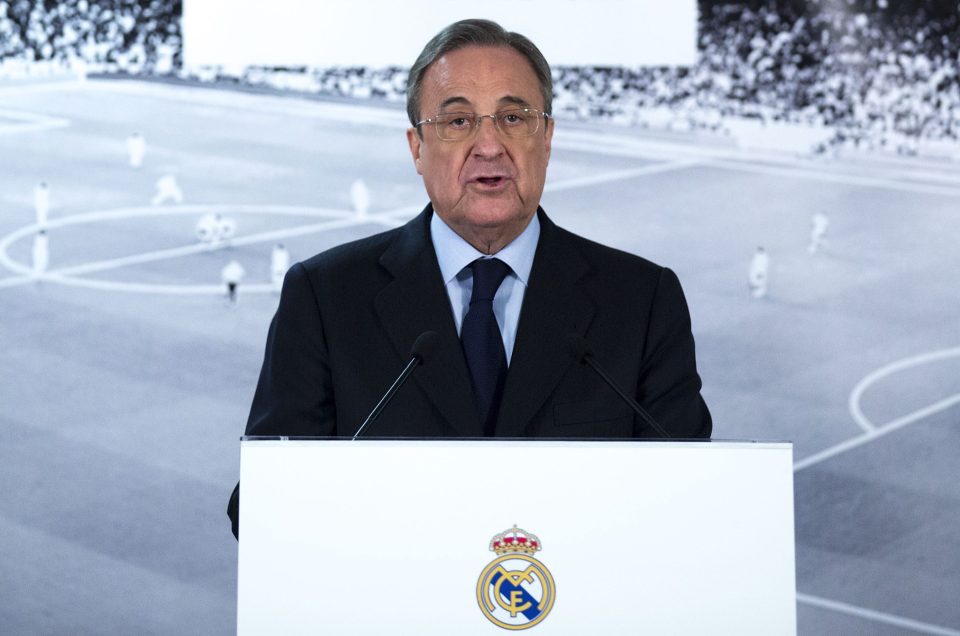 Real Madrid president Florentino Perez was put off by Pogbaˈs price tag