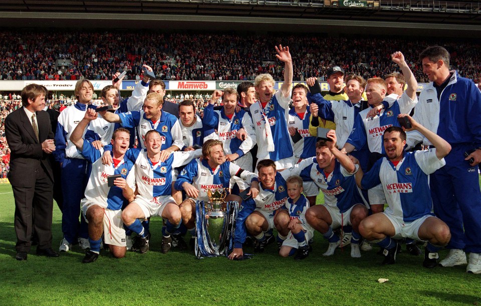  Blackburn Rovers were surprise winners of the Premier League in 1994-95