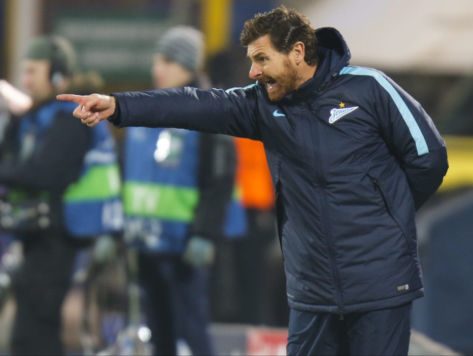 Portuguese manager Andre Villas-Boas was Zenit chief for two seasons until the summer