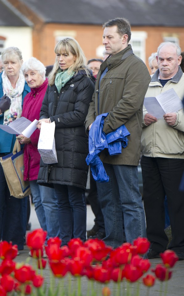  Kate and Gerry McCann join well-wishers to mark the anniversary of her disappearance