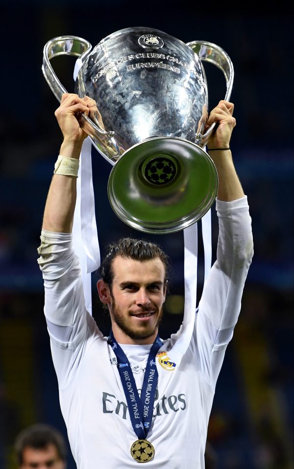 The Welshman is targeting consecutive Champions League wins with Los Blancos