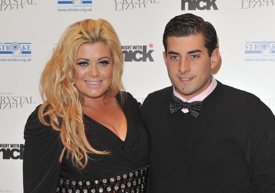  Gemma Collins and Arg during happy times