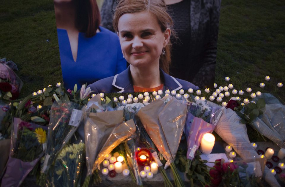  There were candlelit vigils across the country after the death of Jo Cox - including this one in Parliament Square near the Houses of Parliament