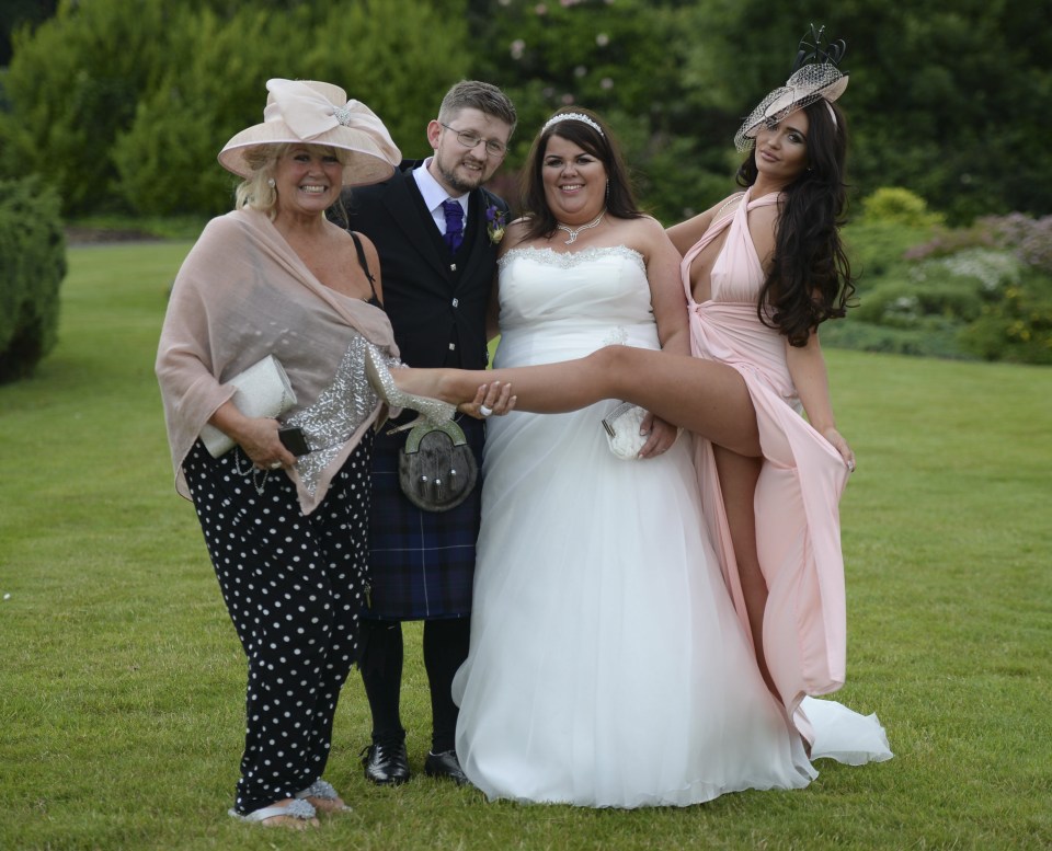  Charlotte has form upstaging her friends' wedding