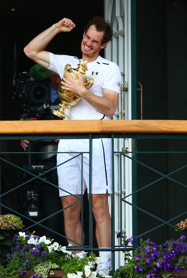 Andy Murray has enjoyed a trophy-laden 2016, including Wimbledon