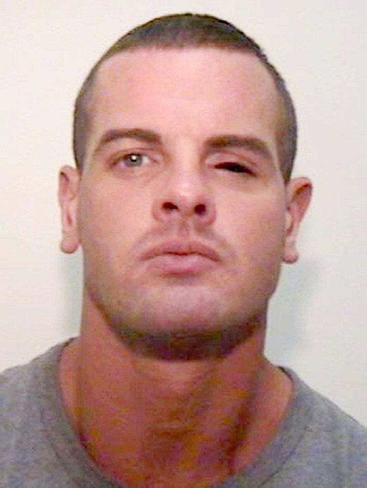  Sick killer . . . one-eyed Dale Cregan escaped from police after he shot dead a father and son