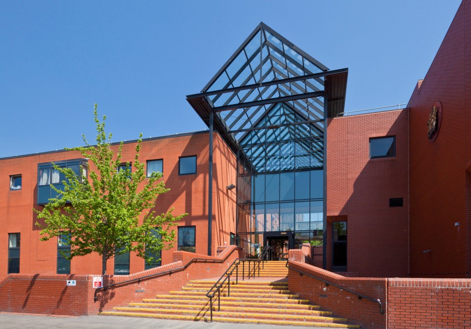 Leicester crown court, where one of the robbers was jailed