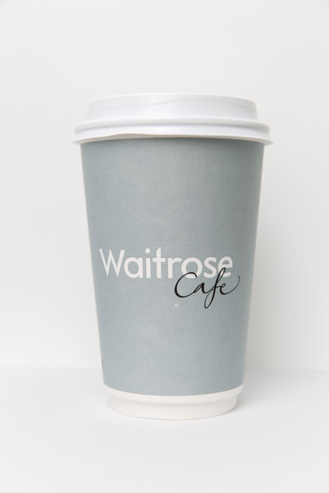 Customers part of the Waitrose loyalty scheme must first buy something before getting their hot coffee in some stores