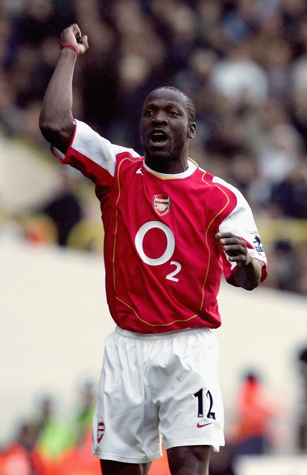 Lauren was part of Arsenal's 'Invincibles' during the 2003-04 season