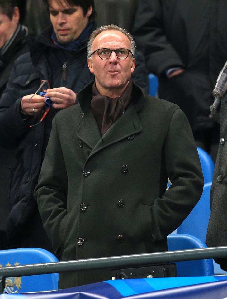 Karl-Heinz Rummenigge has criticised English clubs' approach to recruiting talent