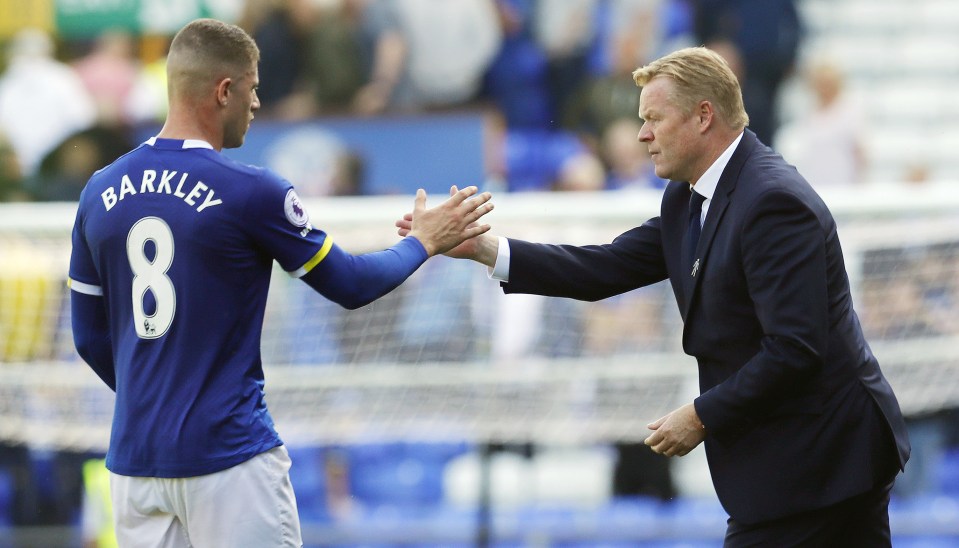 Ronald Koeman says his decision to drop Ross Barkley has been a wake up call for the ace