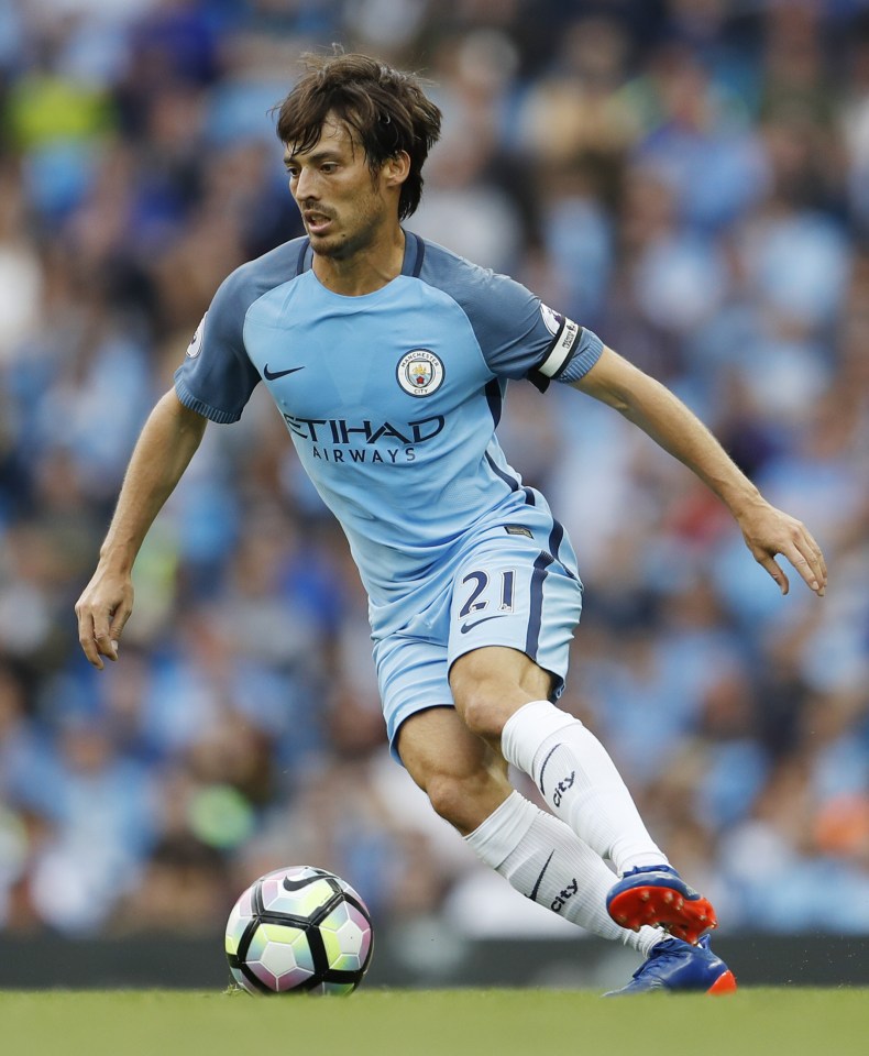 David Silva has won two Premier League titles at Manchester City so far