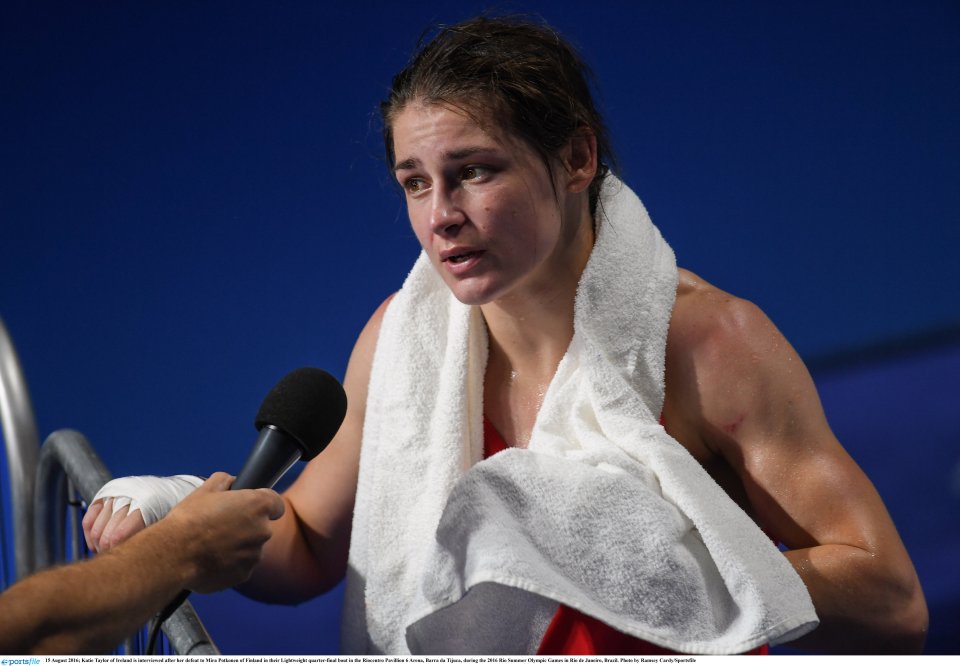  Katie Taylor is moving into the paid ranks