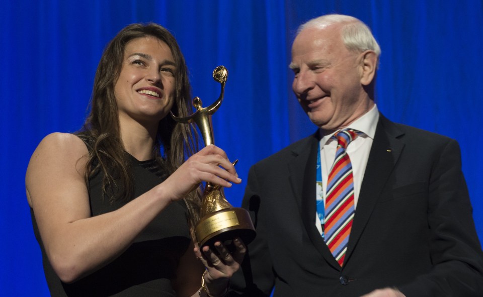  Katie Taylor won dozens of titles and awards as an amateur