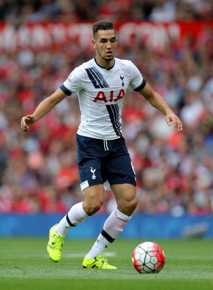 Nabil Bentaleb has been on the books of Tottenham since 2013