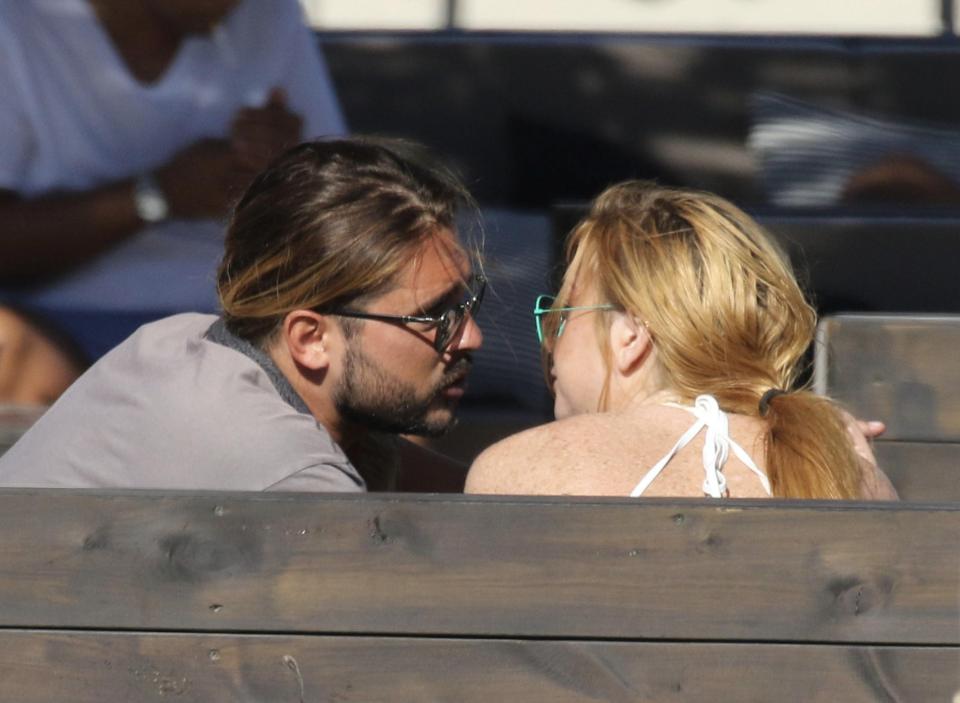 The pair have been spotted together around Athens and Mykonos