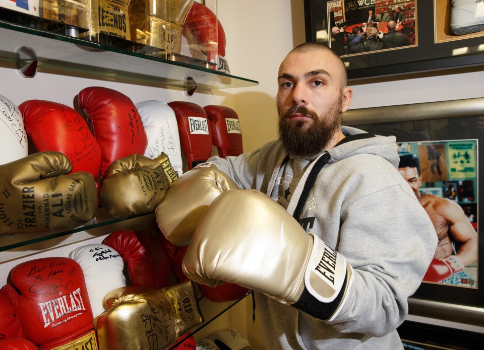  Mike Towell died in Glasgow after being carried out of the ring on a stretcher when his fight was halted in the fifth round