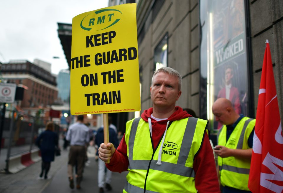 Southern Rail Train Guards Strike