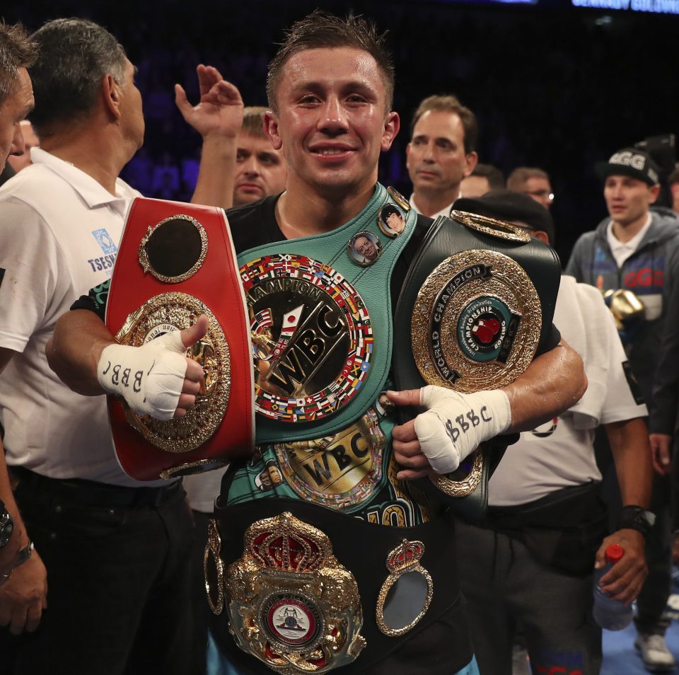 Gennady Golovkin seems intent on capturing all the middleweight belts - which means he will have to fight Billy Joe Saunders