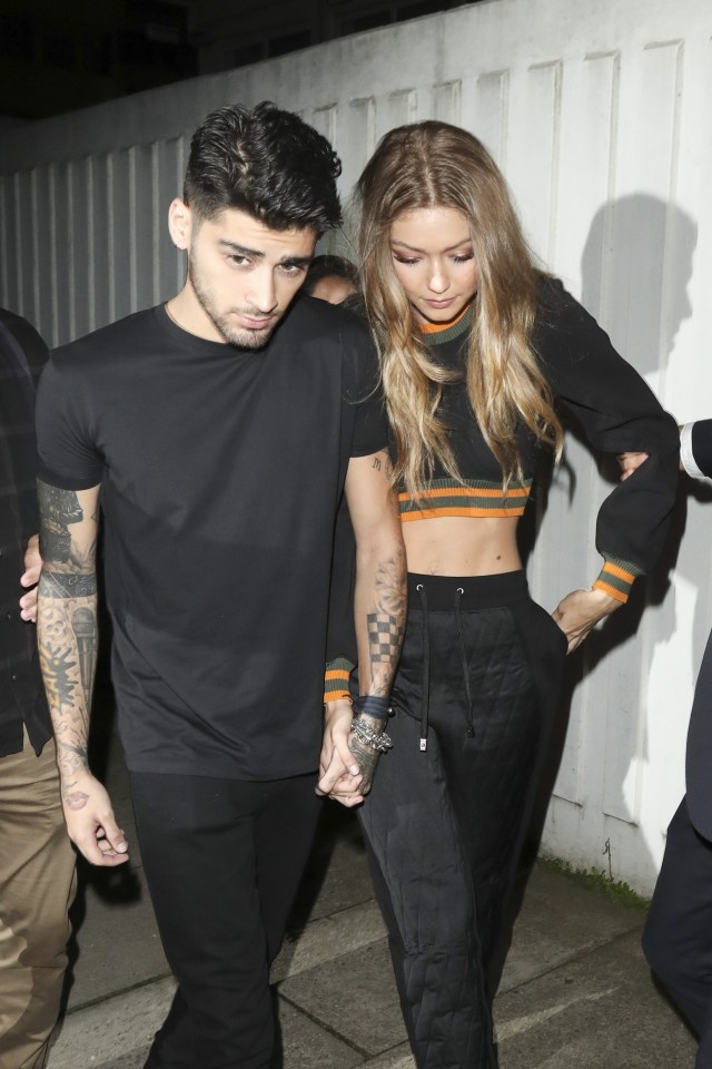 Gigi Hadid And Zayn Malik