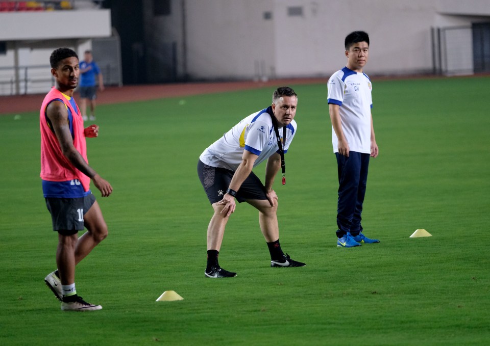 Gary White is the manager of Shanghai Shenxin in China