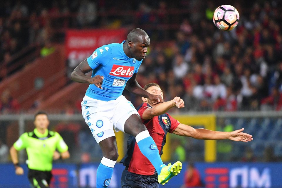 Napoli's chairman revealed Chelsea bid six times for the centre-back