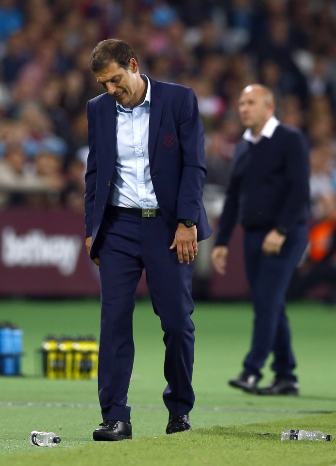 Slaven Bilic is under pressure 