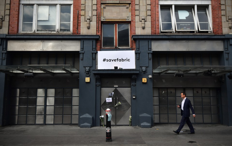 Shuttered . . . Fabric, which looks set to become flats after club was shut down