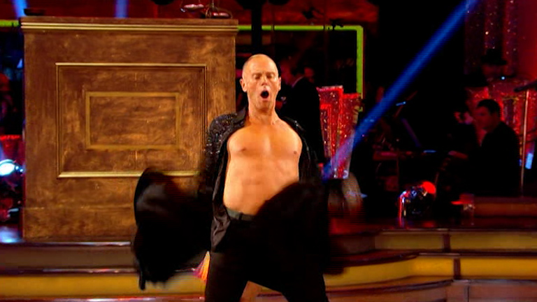  The legal eagle has been wowing BBC audiences with his moves and chest-baring on Strictly Come Dancing