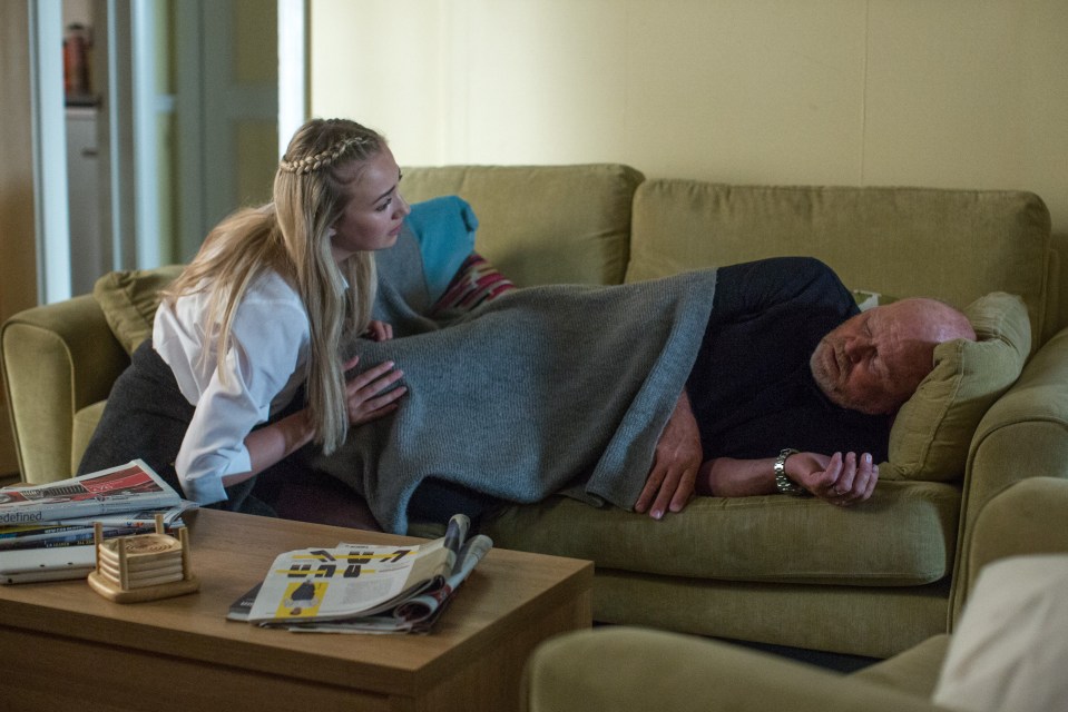 Teenager Louise has been put through the ringer by her dad in the BBC soap