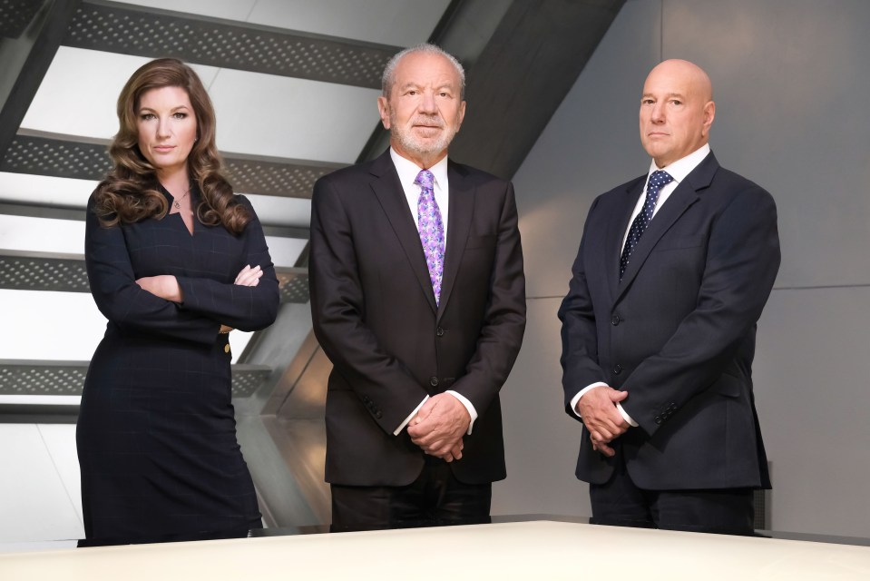  Lord Sugar will be joined by Karren Brady and Claude Littner