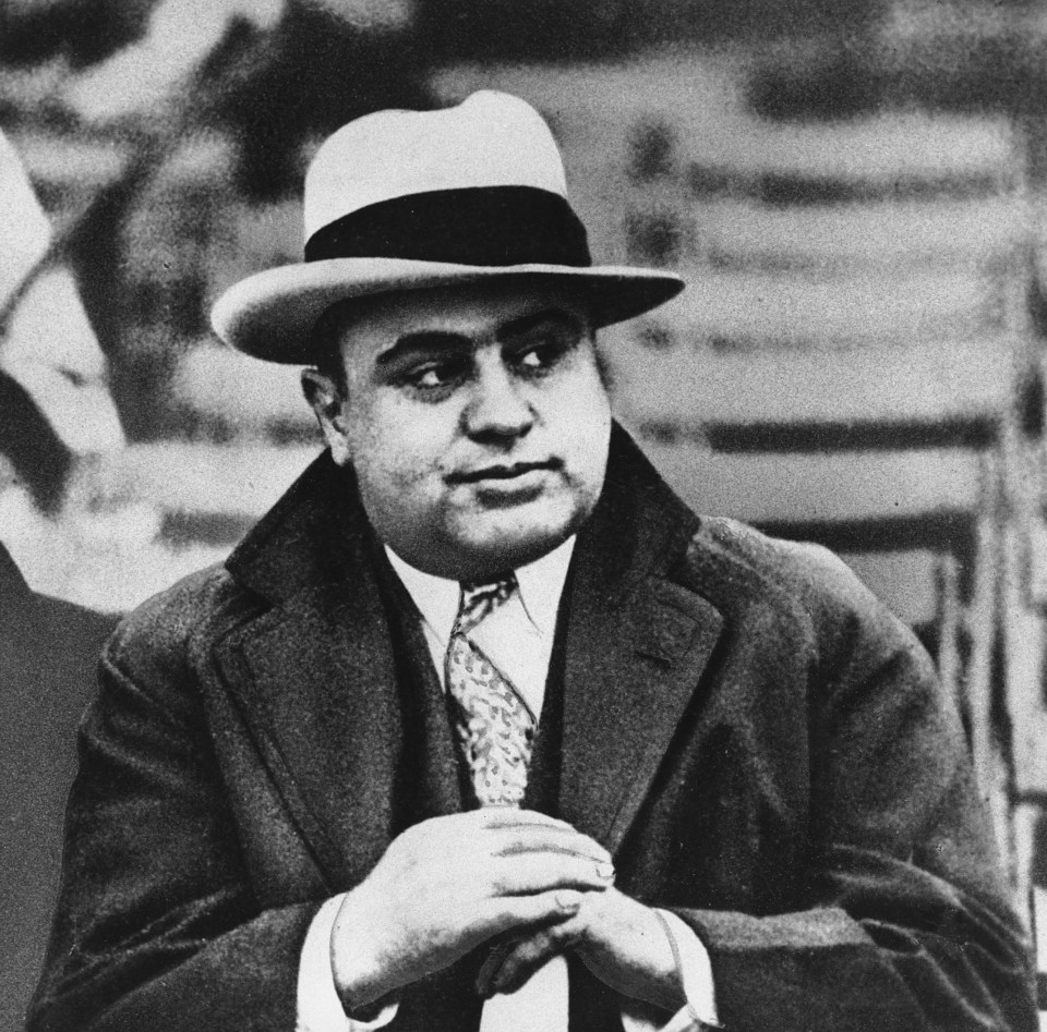  Chicago mobster Al Capone was ravaged by syphilis and spent his last years in Florida